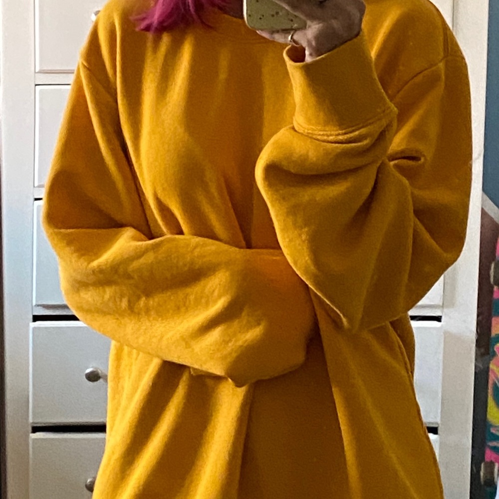 Oversized Yellow long sleeve